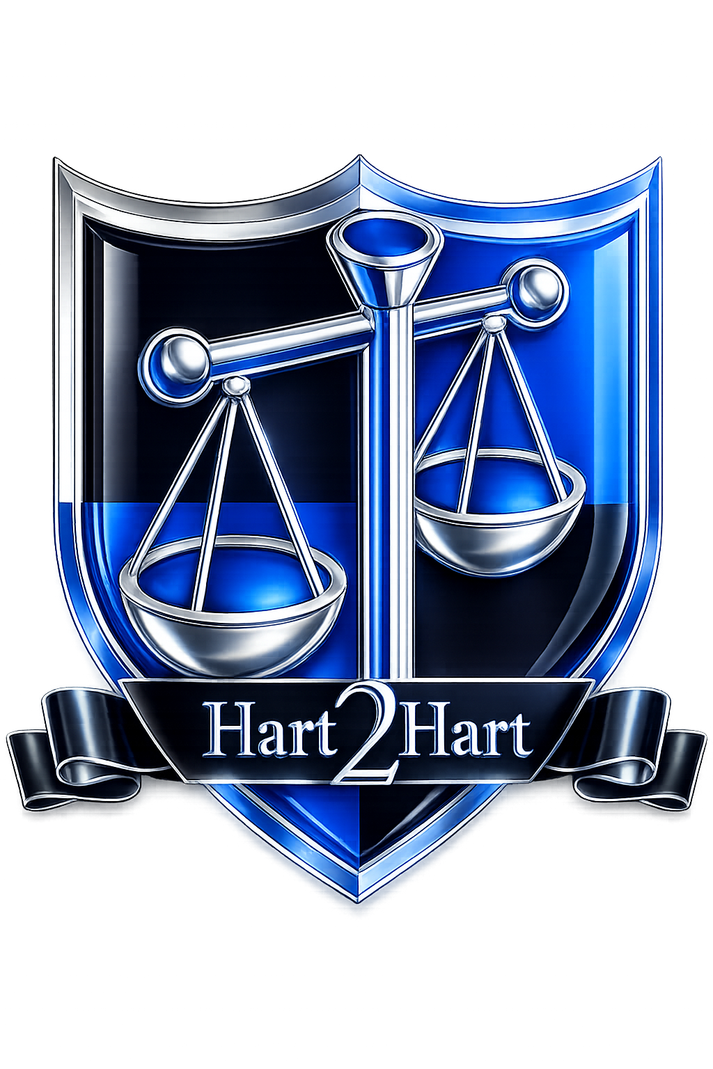Hart 2 Hart Investigations shield logo